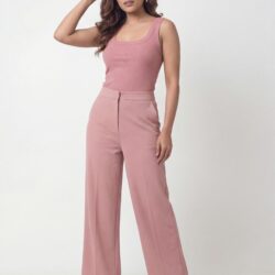 Dusty Pink Scoop Tank